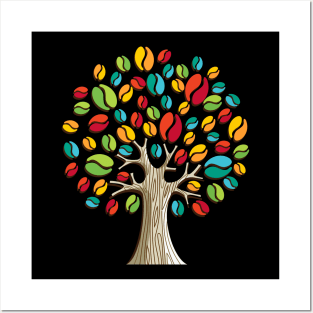 Coffee Bean Tree of Life Posters and Art